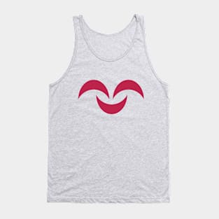 Viva Magenta Crescent Smile Tank Top